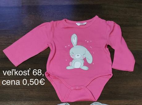 Body dlhý rukáv, 68