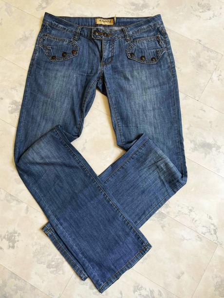 Tenké voľné letné bedrové rifle, m