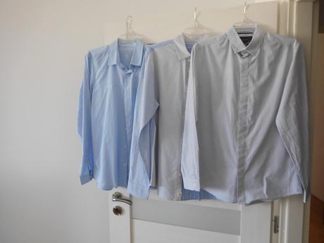 Košľa 3x svetlá modrá, -40v,, reserved,40