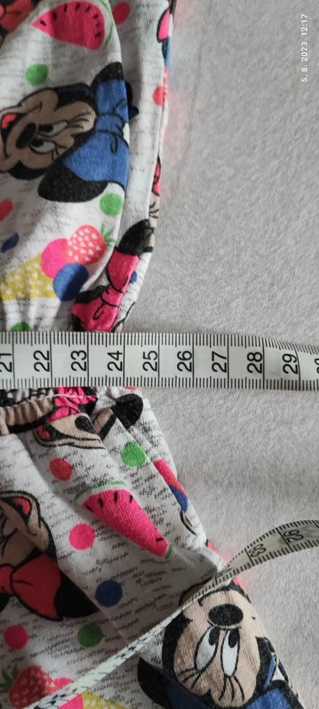 Kraťasový overal s minie, disney,122