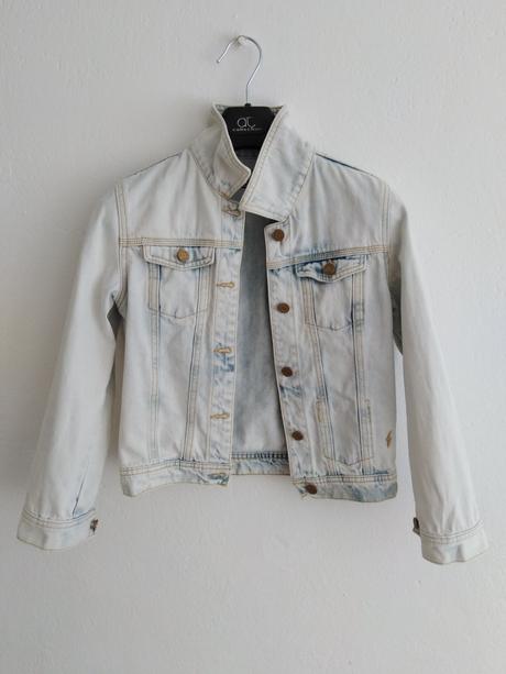 Štýlová riflová bundička xxs, reserved,158