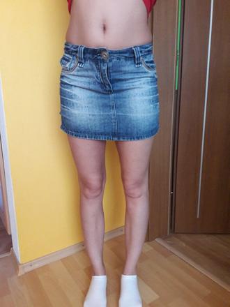 Riflová sukňa, 158