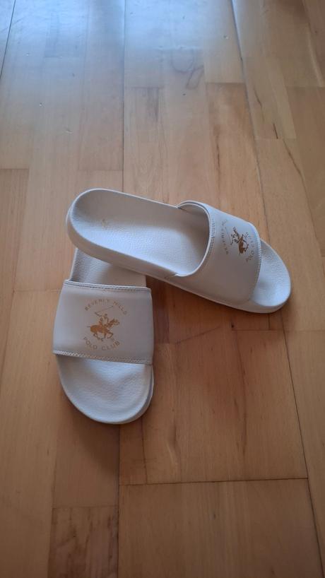 Biele/kremove slapky polo club, marc o´polo,40