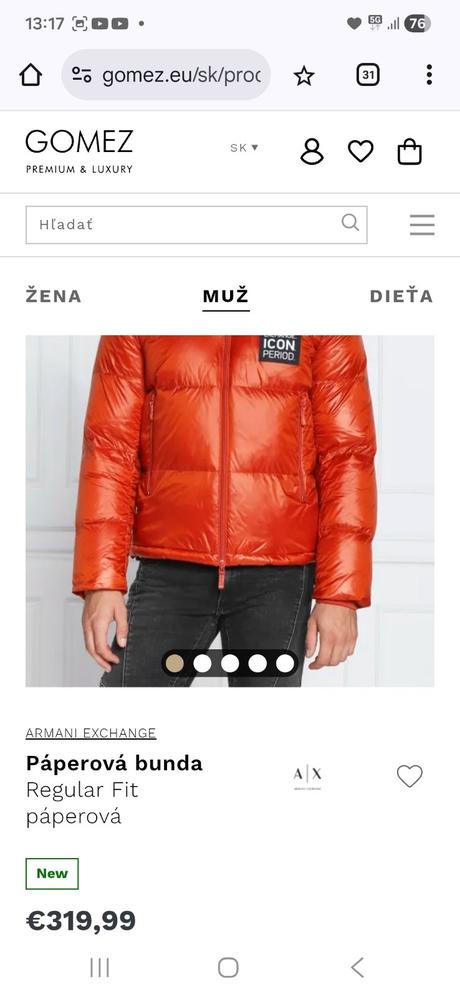 Armani exchange, armani,m