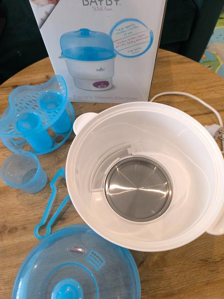 Elektrický parný sterilizátor, bayby