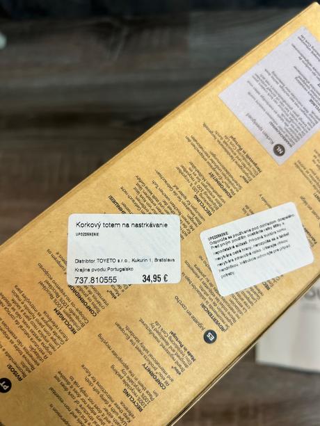 Elou - korkovy toten na nastrkovanie, 