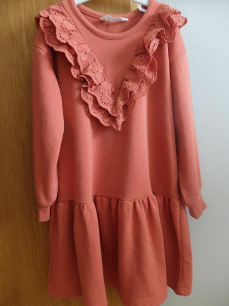 Mikinové šaty 122/128, h&m,122
