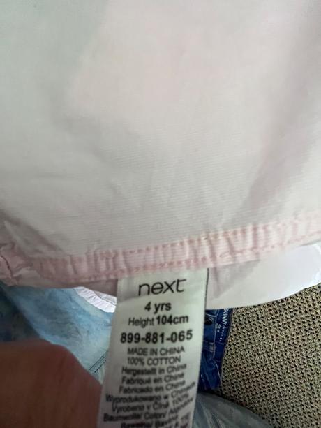 Košeľa ružová dlhý rukáv 104, next,104