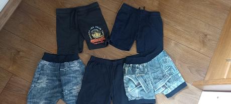 Balík kraťasov 110/116 h&m, next, lupilu, h&m,110