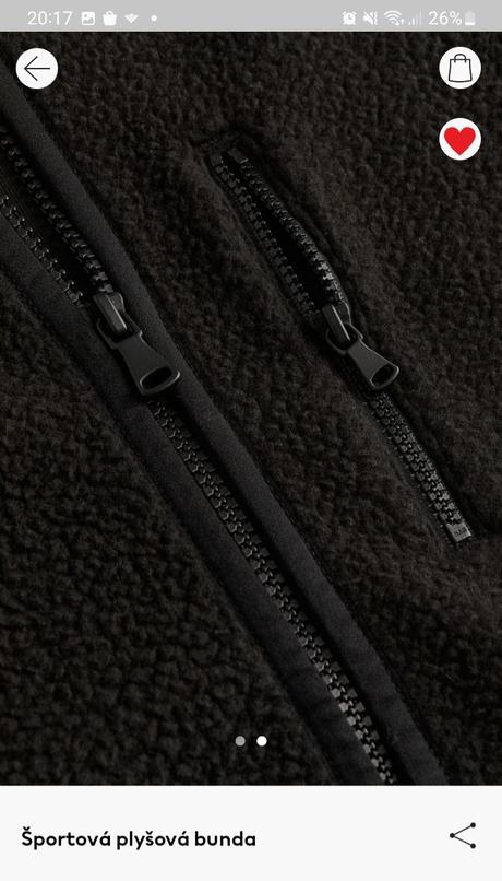 Krásna teplá plyšová mikina 110/116, h&m,116