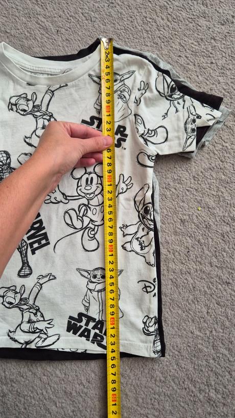 3ks h&m tricka veľkosť 110, h&m,110