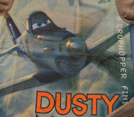 Pyžamo disney lietadla s krátkym rukávom šedé, disney,98