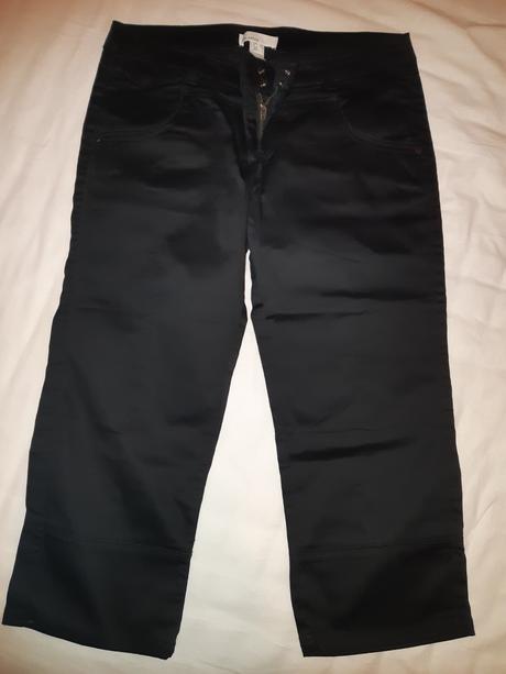 Čierne nohavice mango 40, mango,40