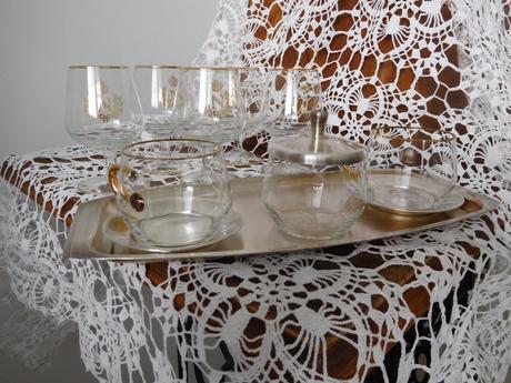 Sklo v kombinácii s alpakou,, 