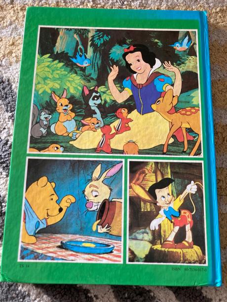 Medvídek pú pinocchio sněhurka walt disney (1991), 