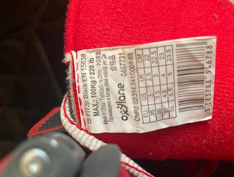 Oxelo korčule na ľad 35-38, 35