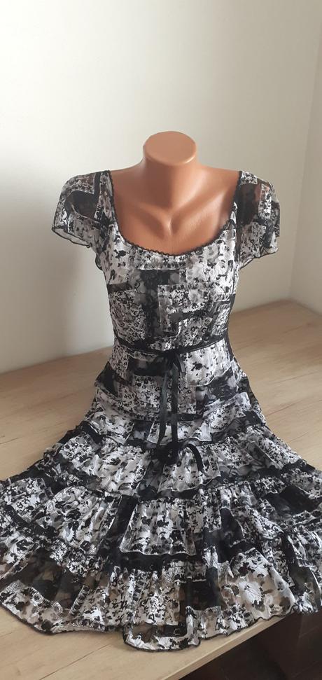 Letné krajkové cipkovane šaty, l