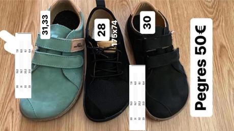 Pegres barefoot, pegres,28 / 30 / 31 / 33