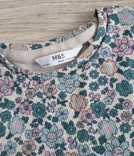 Tričko m&s na 4-5 rokov, marks & spencer,110