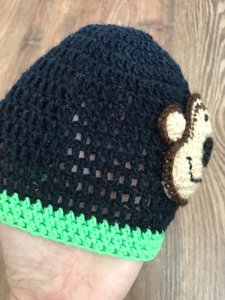 Pletena opickova ciapka, 74