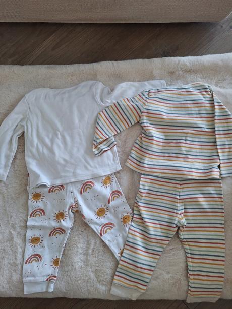 2 dvojdielne pyzamka unisex, f&f,86