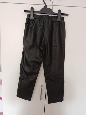 Koženkové nohavice, zara,128
