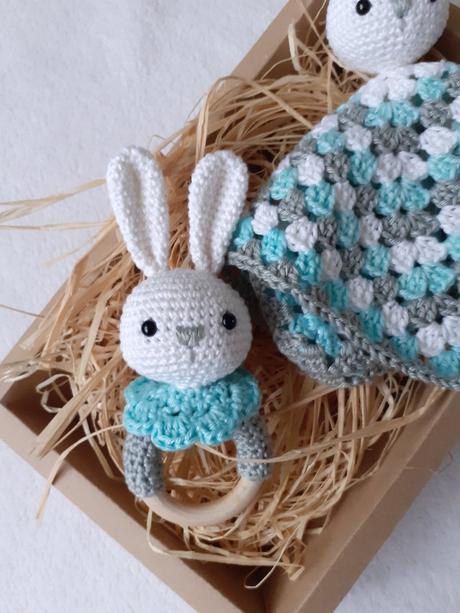 Hackovany mojkacik zajko, žabka, 