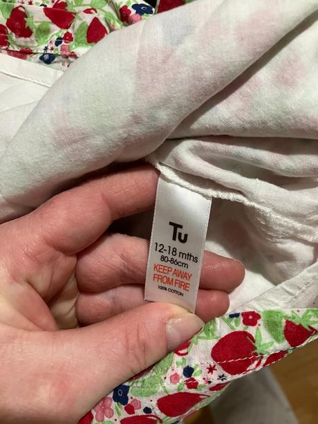 Letné šaty s jahôdkami, tu,80