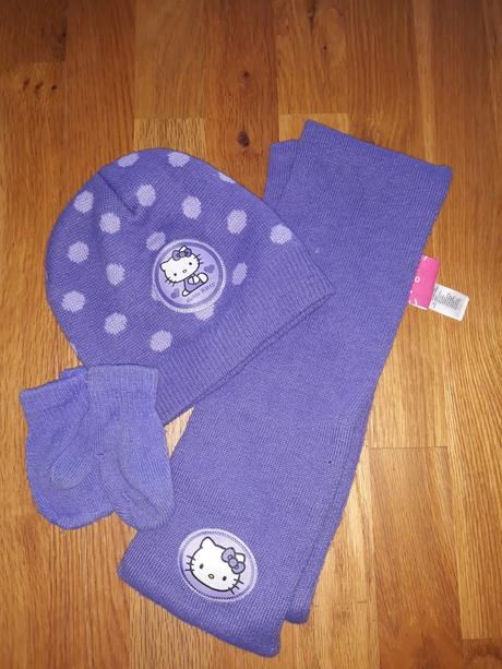 Set ciapka sal rukavice, c&a,98