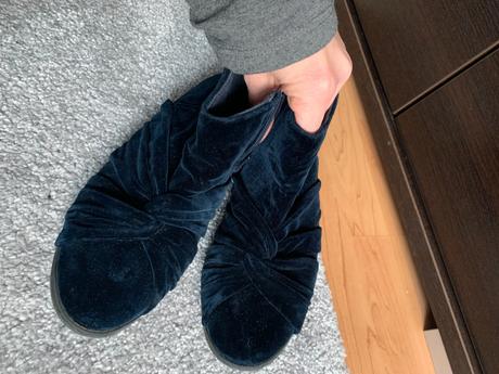 Zamatové topánky, zara,34