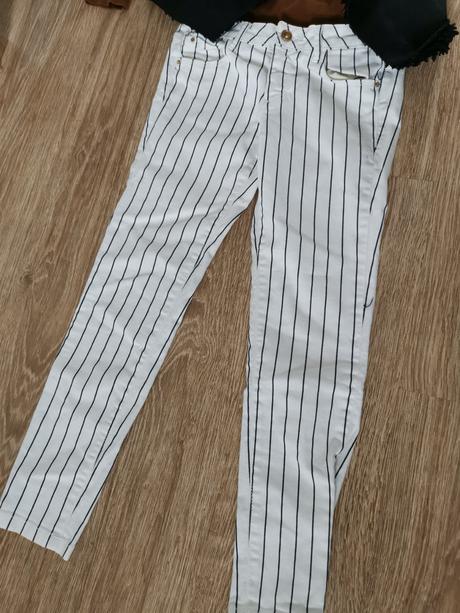 Nohavice jeansove, zara,xs