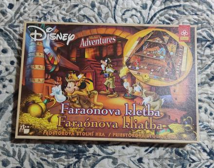 Spoločenská hra faraonova kliatba disney,