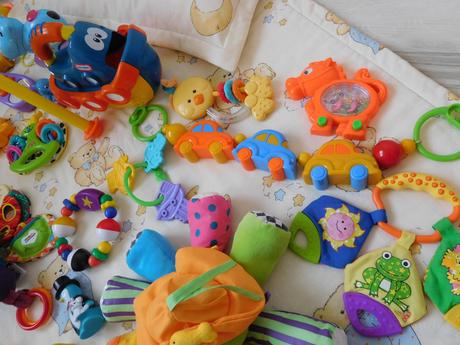 Hrkálky pre najmenších+deka na hranie 2x vankúšik,