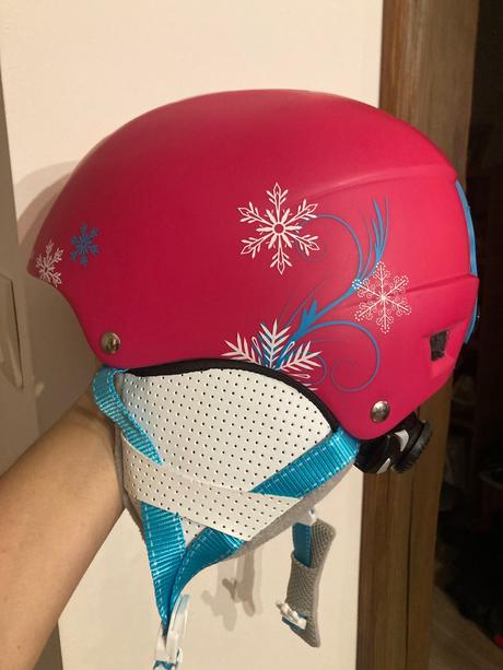 Lyžiarska helma, etape,xs