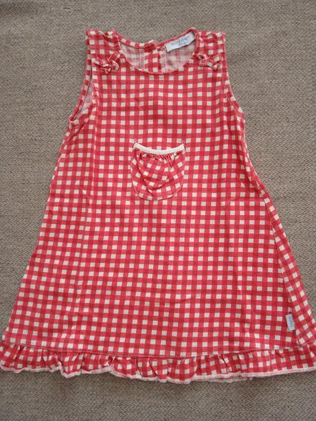 Set šatičky, kraťasy a šatka klitzeklein babywear, 92