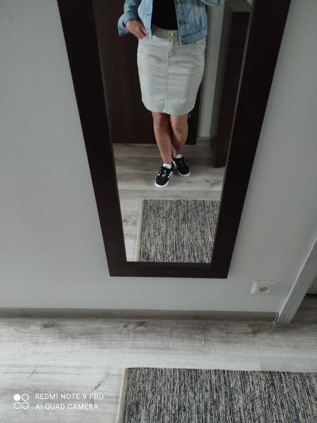 Sivobiela sukna, 34, orsay,34