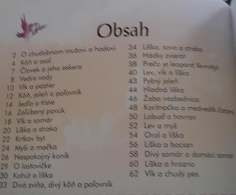 Rozprávky o zvieratkách, 