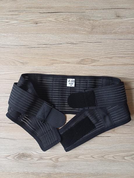 Podporný tehotenský pás čierny, 