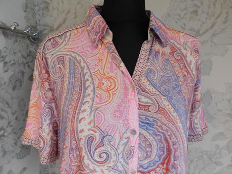 Kvalitna košelova vzdušna bluzka, 44