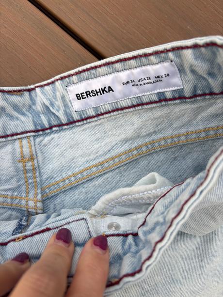 Baggy rifle bershka, bershka,34