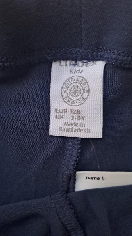 Bavlnené 3/4 legíny lindex 122/128, lindex,128