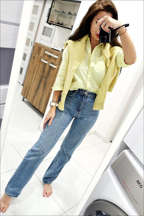 Rovné rifle bershka, bershka,xs