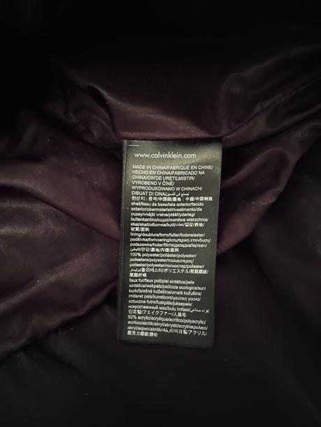 Paperova bunda calvin klein, calvin klein,s