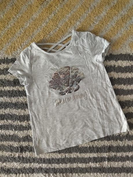 Tričko s mušlou, lindex,128