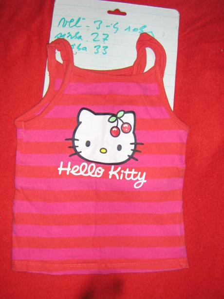 Tricko bez rukavov , sanrio,98