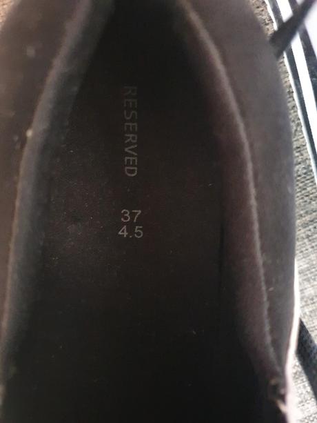 Dievčenské topánky na platforme, reserved,37