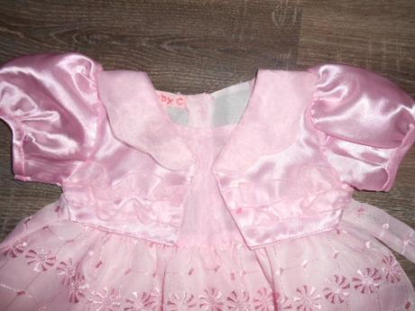 Krasne  šatky s čiapočkou na 3-6 mesiacov, baby club,68