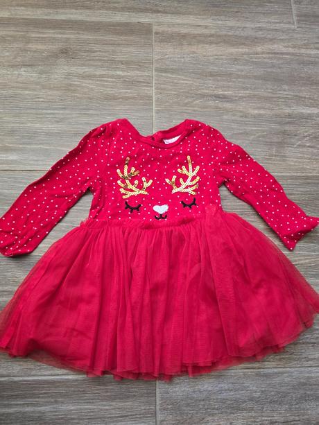 Šaty vianočné č.74, 74