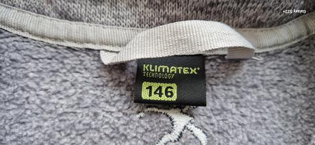 Mikina z česaného flísu klimatex, 146