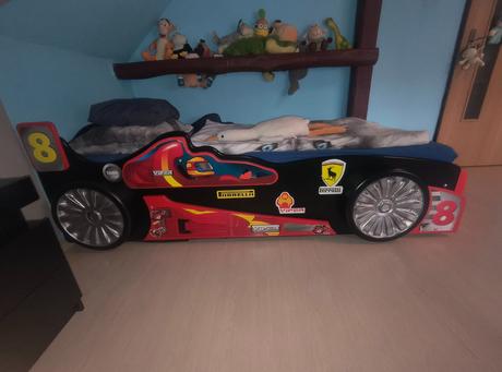 Autíčkova postel, šírka (cm): 90,dĺžka (cm): 200